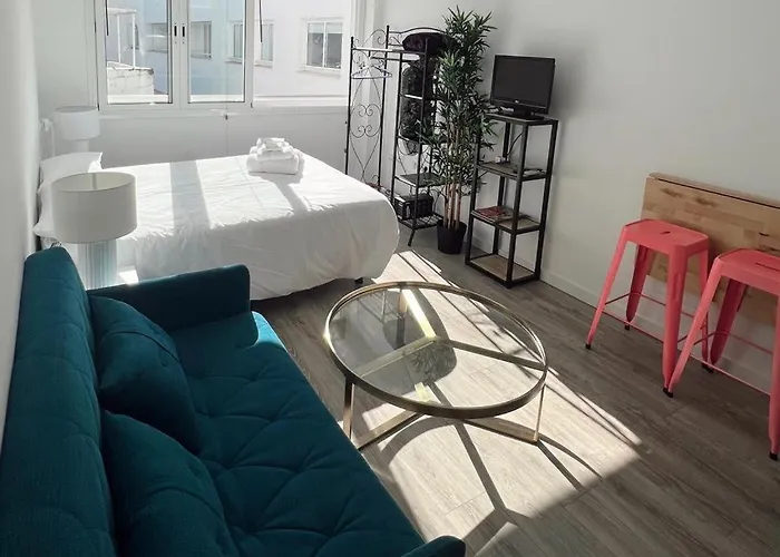 Acogedor Estudio En El Centro De 아파트 *